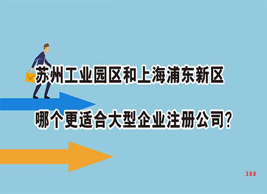 苏州工业园区和上海浦东新区哪个更适合大型企业注册公司？